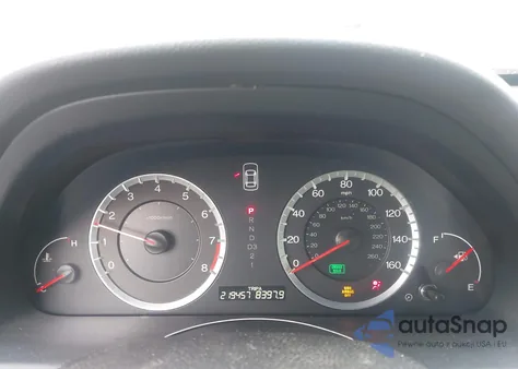 2009 Honda Accord 2.4 Ex-L из США, поврежденный, VIN 1HGCP26889A163151